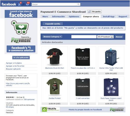 Soluciones simples y rápidas para crear una tienda virtual en la plataforma Facebook
