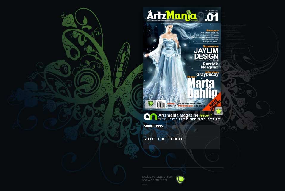 Artzmania, un e-magazine gratuito de diseño