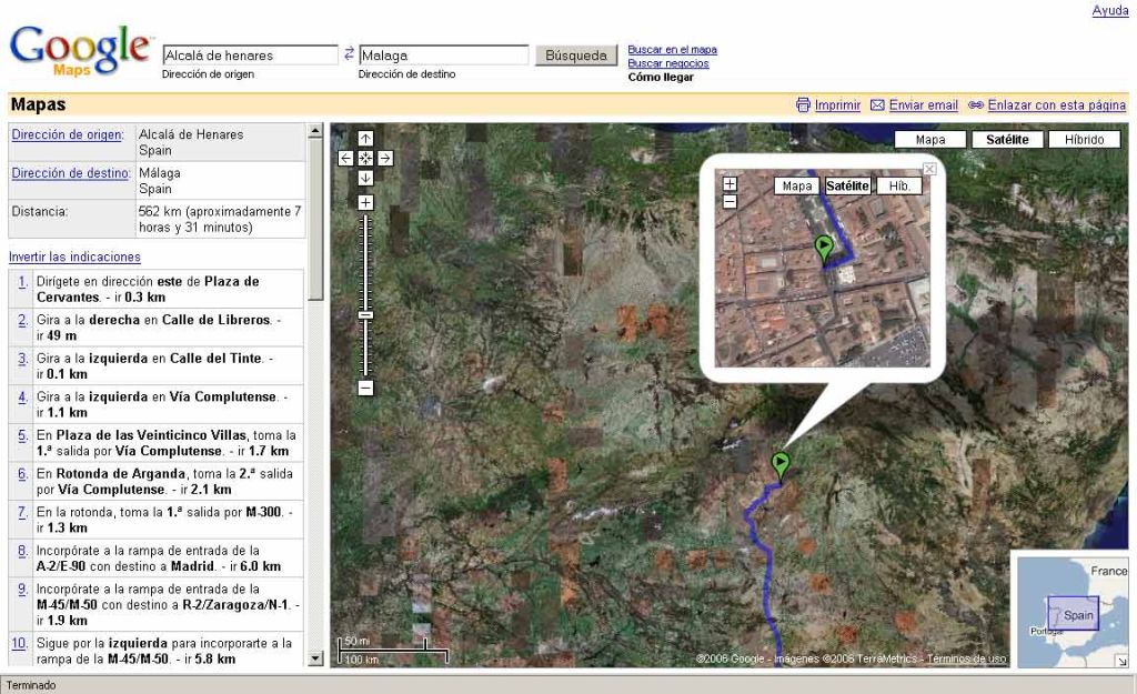 Google Maps ya funciona en España