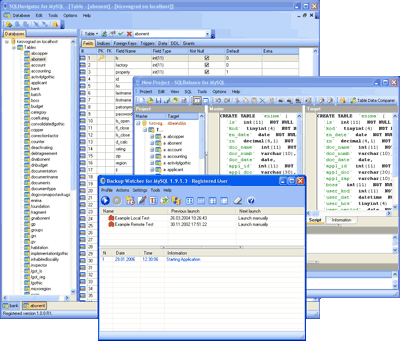 Smart Suite for MySQL 2006.