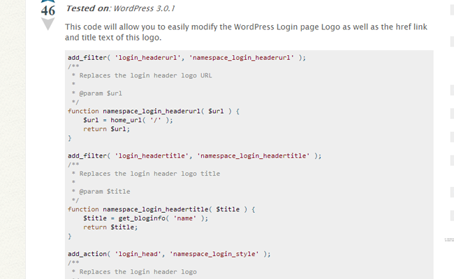 wordpress functions.php file collection code snippets stack exchange